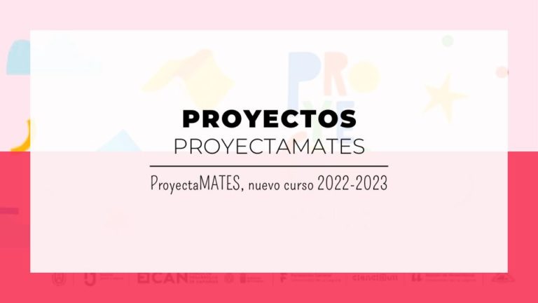 PROYECTAMATES NUEVO CURSO 22_23